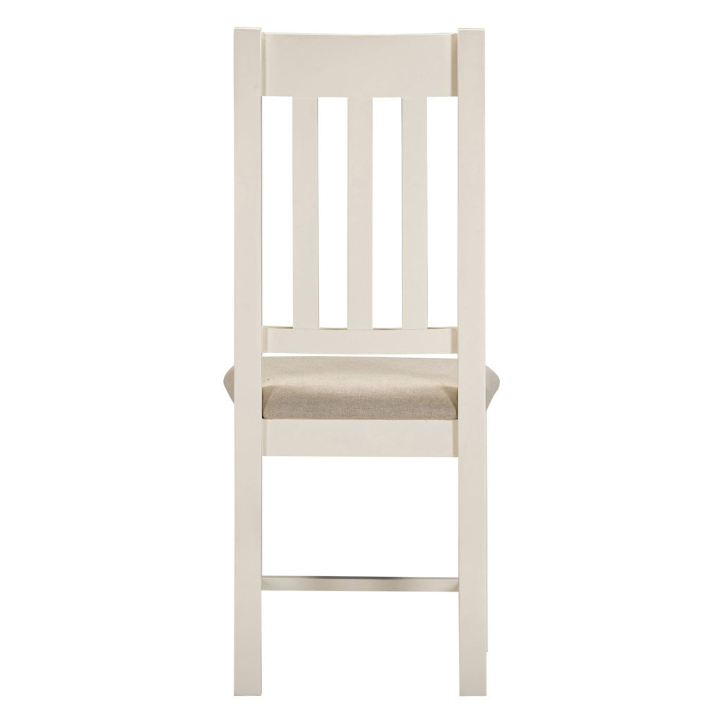 Wooden Dining Chairs Straight Back in Set Of 2 - Windsor