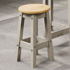 Wooden Dining Stool 30cm Round in Set Of 2 - Corona