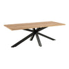 Wooden Dining Table for 10 People 220cm Wide Rectangular - Heaven