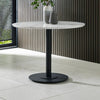 Wooden Dining Table 100cm Wide for 4 People Round - Luca