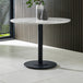 Wooden Dining Table 100cm Wide for 4 People Round - Luca