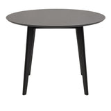Wooden Dining Table 105cm Wide for 4 People Round - Roxby