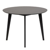 Wooden Dining Table 105cm Wide for 4 People Round - Roxby