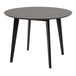 Wooden Dining Table 105cm Wide for 4 People Round - Roxby