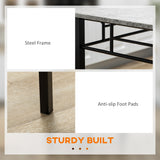 Wooden Dining Table 107cm Wide Rectangular With 4 Chairs - Velmora