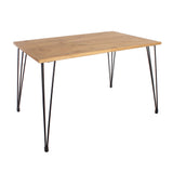 Wooden Dining Table 118cm Wide for 4 People - Augusta