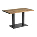 Wooden Dining Table 120cm Wide Rectangular - Windsor