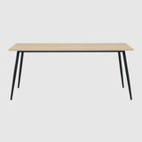 Wooden Dining Table 140cm Wide for 4 to 6 People - Horizon