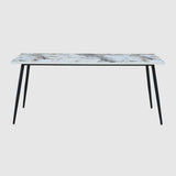 Wooden Dining Table 140cm Wide for 4 to 6 People - Horizon