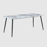 Wooden Dining Table 140cm Wide for 4 to 6 People - Horizon