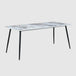 Wooden Dining Table 140cm Wide for 4 to 6 People - Horizon