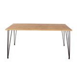 Wooden Dining Table 150cm Wide for 4 to 6 People - Augusta