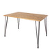 Wooden Dining Table 150cm Wide for 4 to 6 People - Augusta