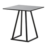 Wooden Dining Table for 2 to 4 People 70cm Wide Square - Linea