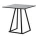 Wooden Dining Table for 2 to 4 People 70cm Wide Square - Linea