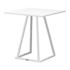Wooden Dining Table for 2 to 4 People 70cm Wide Square - Linea