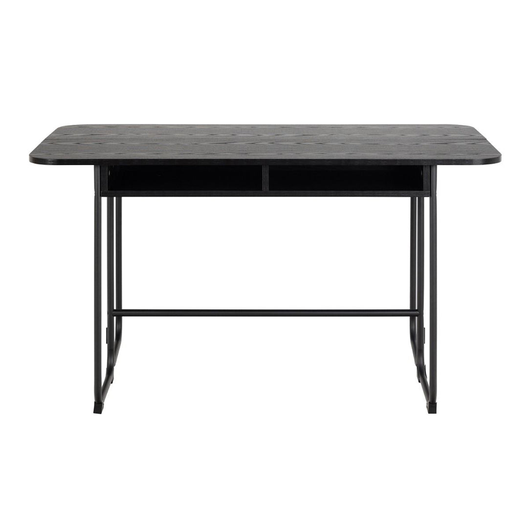 Wooden Dining Table for 2 to 4 People Rectangular Extending - Darlington