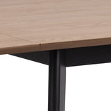 Wooden Dining Table for 2 to 4 People Rectangular And Extending - Roxby