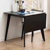 Wooden Dining Table for 2 to 4 People Rectangular And Extending - Roxby