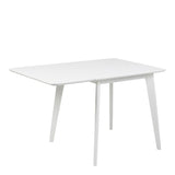 Wooden Dining Table for 2 to 4 People Rectangular And Extending - Roxby