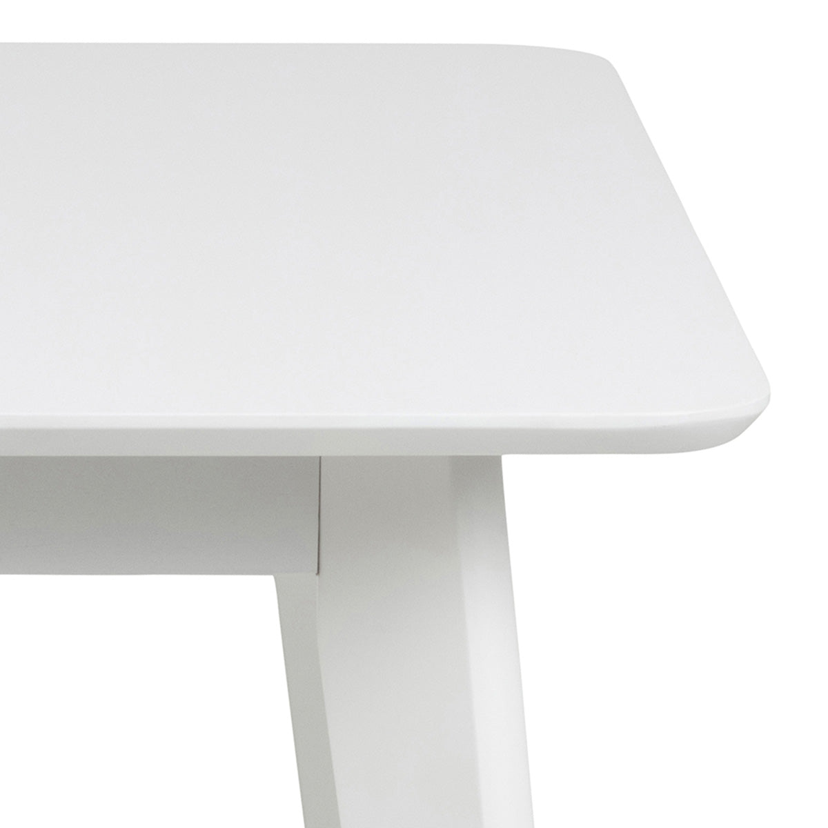 Wooden Dining Table for 2 to 4 People Rectangular And Extending - Roxby
