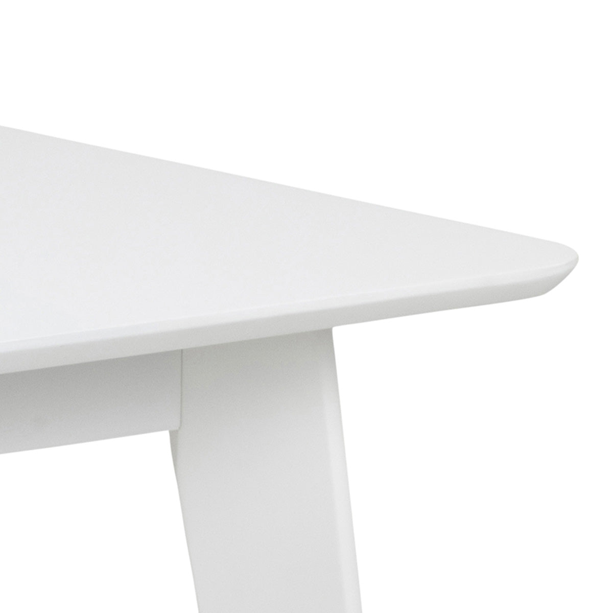 Wooden Dining Table for 2 to 4 People Rectangular And Extending - Roxby