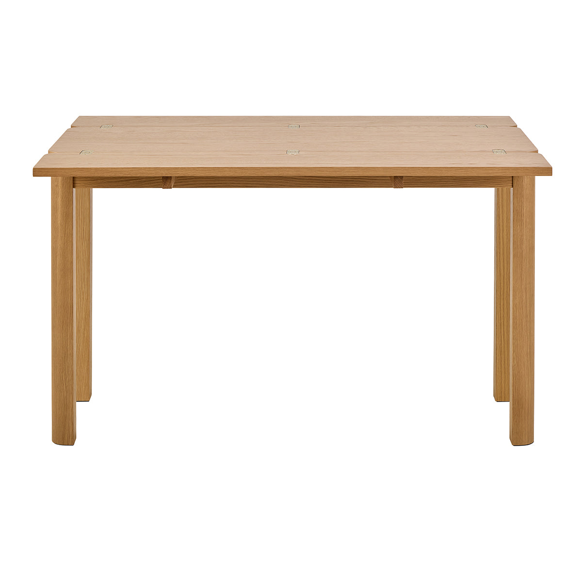 Wooden Dining Table for 2 to 4 People Rectangular Extending - Southampton