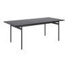 Wooden Dining Table for 4 to 6 People Rectangular - Angus