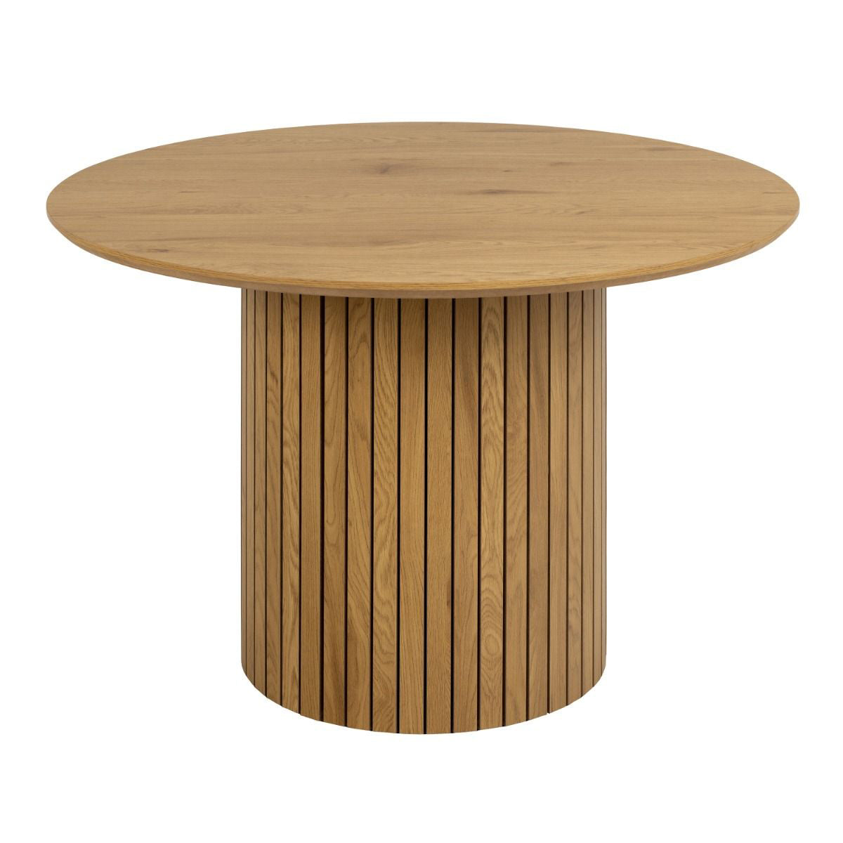 Wooden Dining Table With 4 Adele Grey Dining Chairs - Yale