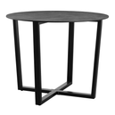 Wooden Dining Table for 4 People 90cm Wide Round - Bourne