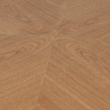 Wooden Dining Table for 4 People Round - Claremont