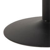 Wooden Dining Table for 4 People Round - Ibiza