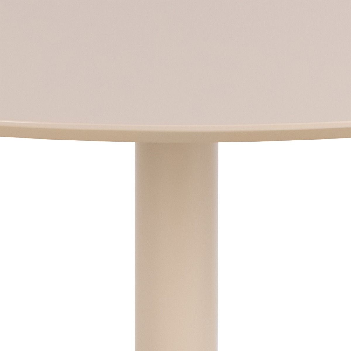Wooden Dining Table for 4 People Round - Ibiza