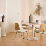 Wooden Dining Table for 4 People Round - Ibiza