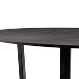 Wooden Dining Table for 4 to 6 People 120cm Wide Round - Bourne