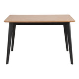 Wooden Dining Table for 4 to 6 People Rectangular - Roxby