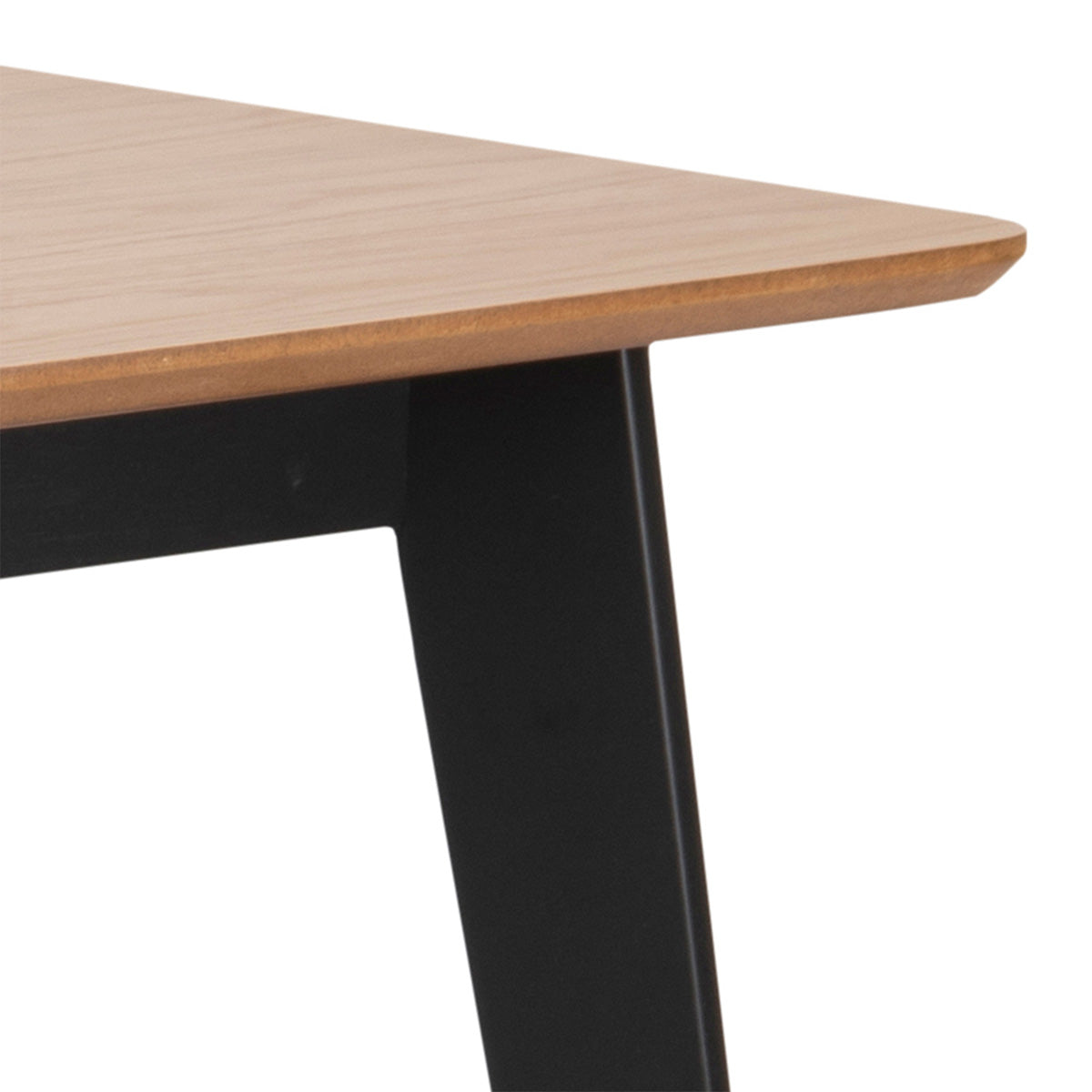 Wooden Dining Table for 4 to 6 People Rectangular - Roxby