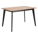 Wooden Dining Table for 4 to 6 People Rectangular - Roxby