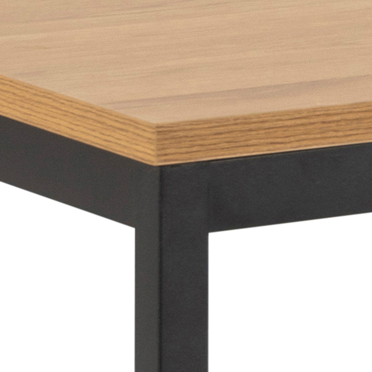 Wooden Dining Table for 4 to 6 People Rectangular - Seaford