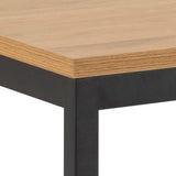 Wooden Dining Table for 4 to 6 People Rectangular - Seaford