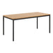 Wooden Dining Table for 4 to 6 People Rectangular - Seaford