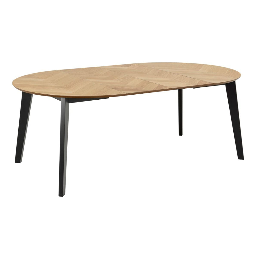 Wooden Dining Table for 4 to 6 People Round - Georgetown