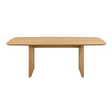 Wooden Dining Table With 6 Ida Black Chairs - Christo