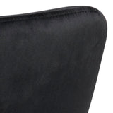 Wooden Dining Table With 6 Lima Black Chairs - Christo