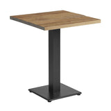 Wooden Dining Table 60cm Wide Square - Windsor