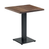 Wooden Dining Table 60cm Wide Square - Windsor