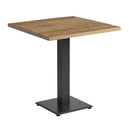 Wooden Dining Table 70cm Wide Square - Windsor
