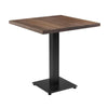 Wooden Dining Table 70cm Wide Square - Windsor