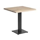 Wooden Dining Table 70cm Wide Square - Windsor