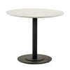 Wooden Dining Table 80cm Wide for 4 People Round - Luca